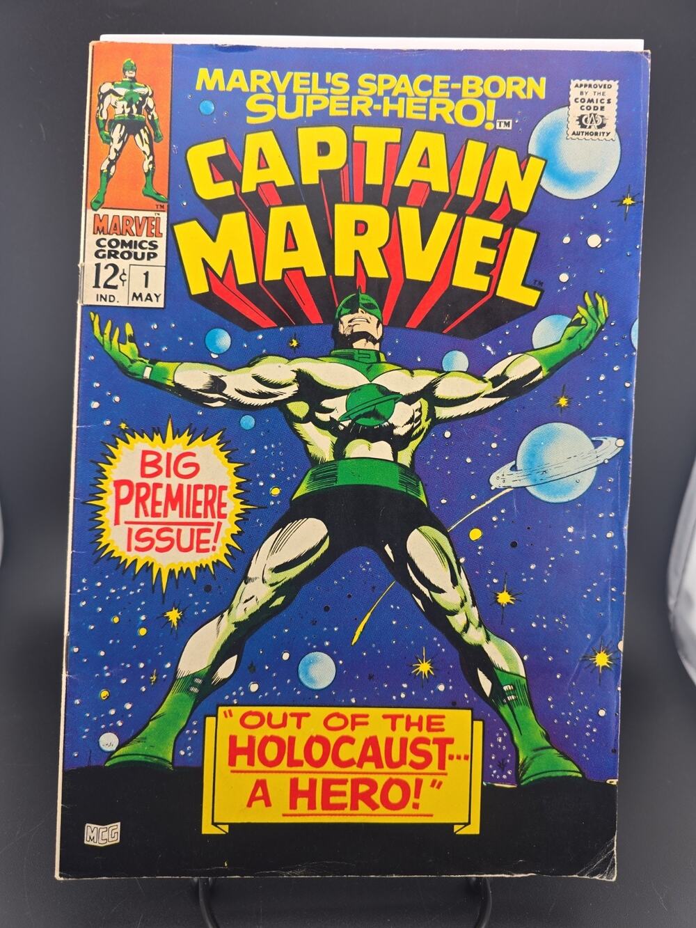 CAPTAIN MARVEL #1 1st issue-1968-MARVEL comic book